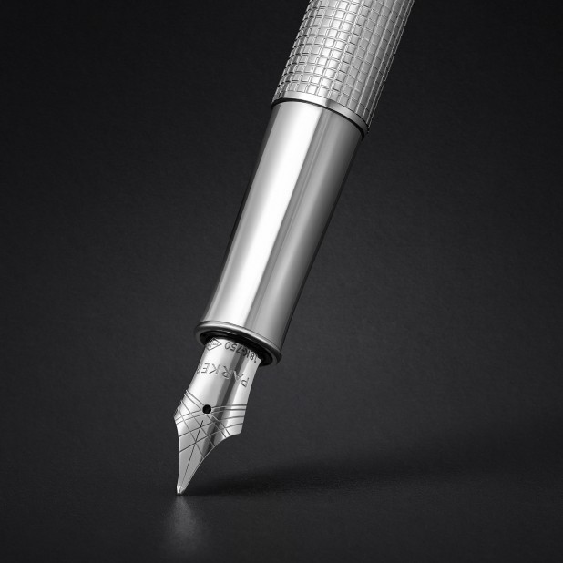 Parker Sonnet Ciselé Silver CT Special Edition Caneta de Tinta Permanente
