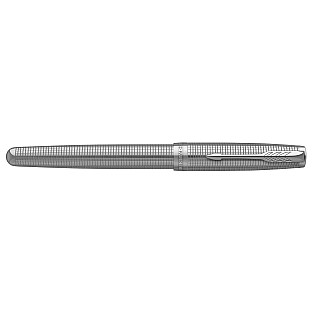 Parker Sonnet Ciselé Silver CT Special Edition Rollerball