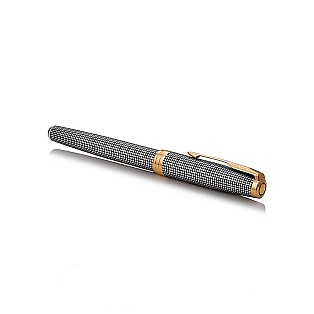 Parker Sonnet Ciselé Silver GT Rollerball