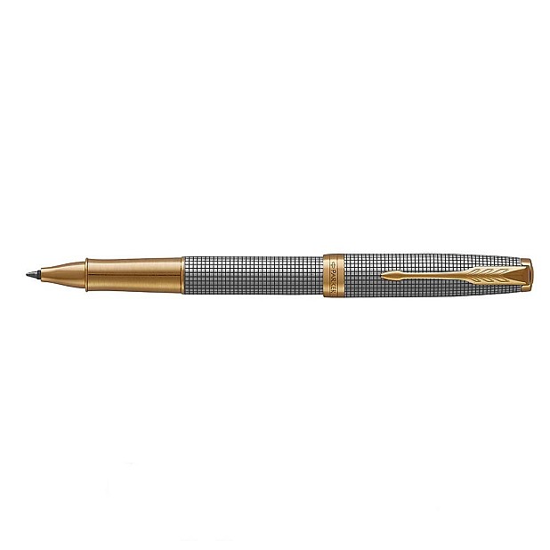 Parker Sonnet Ciselé Silver GT Rollerball