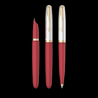 Parker 51 Premium Red Rage GT Ballpoint