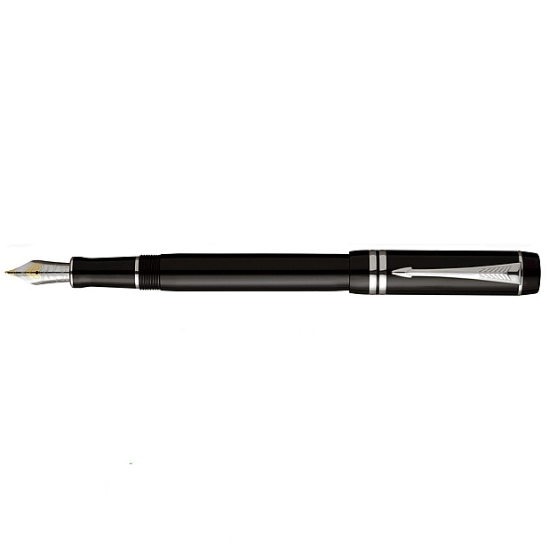 Parker Duofold Black PT Demi Fountain pen