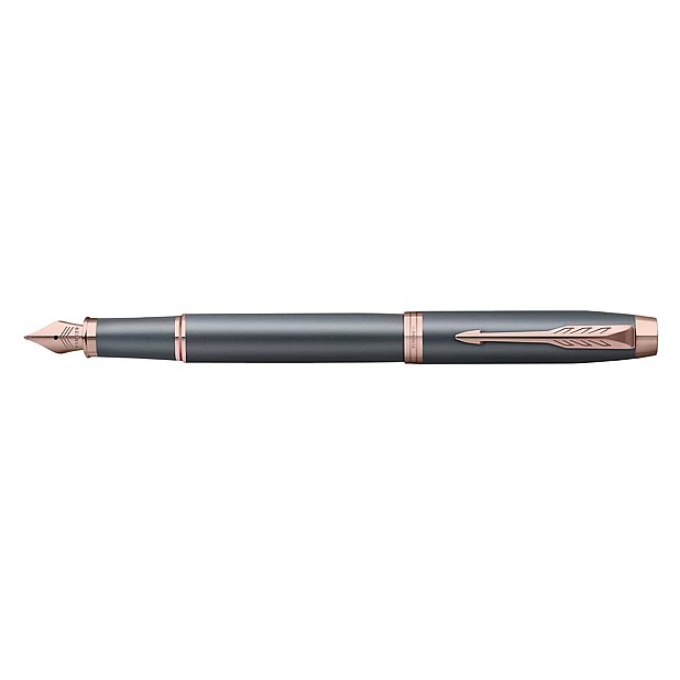 Parker IM Finishing Touch Slate Grey RGT Vulpen