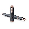 Parker IM Finishing Touch Slate Grey RGT Vulpen