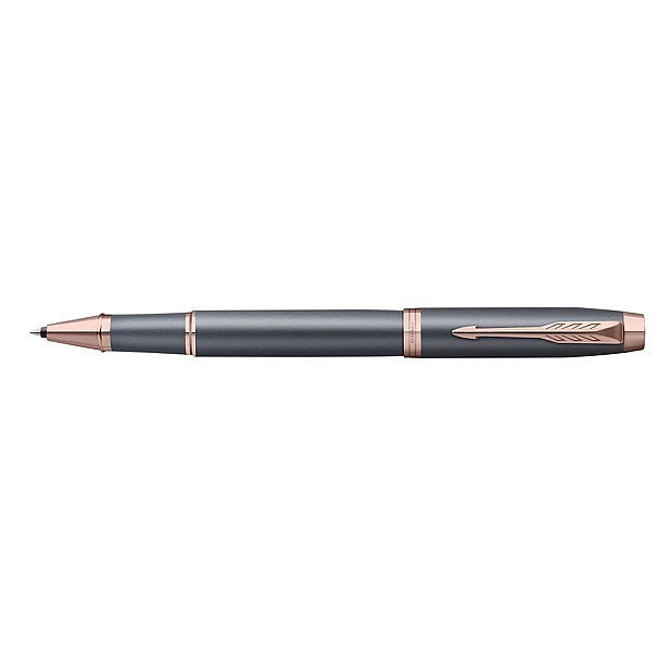 Parker IM Finishing Touch Slate Grey RGT Rollerball