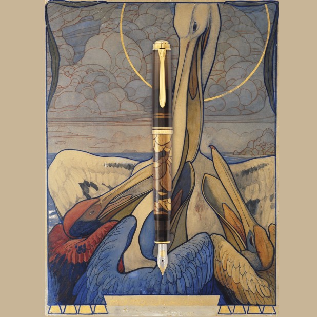 Pelikan Souverän M600 Art Collection Georg Tippel Special Edition Reservoarpenna