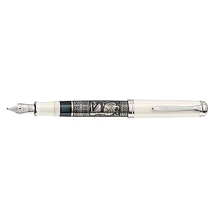 Pelikan Toledo M910 White Pluma estilográfica