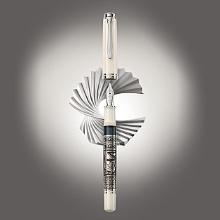 Pelikan Toledo M910 White Pluma estilográfica