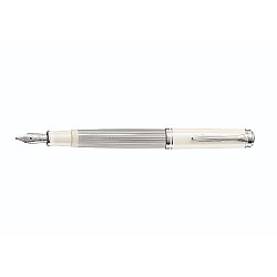 Pelikan Souverän M405 Silver/White Fountain pen