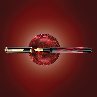 Pelikan Classic M200 Marbled Red Special Edition Vulpen