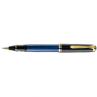Pelikan Souverän R400 Black/Blue Rollerball