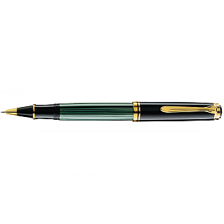 Pelikan Souverän R400 Black/Green Rollerball