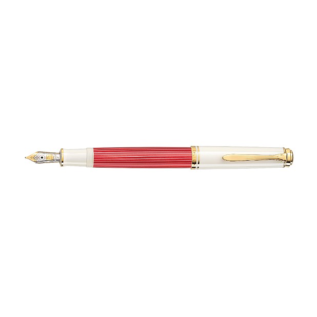 Pelikan Souverän M600 Red-White Pióro Wieczne