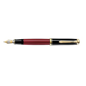 Pelikan Souverän M800 Black/Red Fountain Pen
