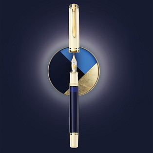 Pelikan Souverän M800 Cream Blue Fountain pen