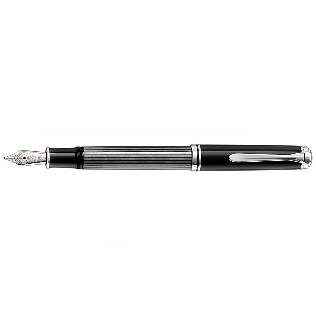 Pelikan Souverän M805 Zwart/Antraciet Stresemann Vulpen