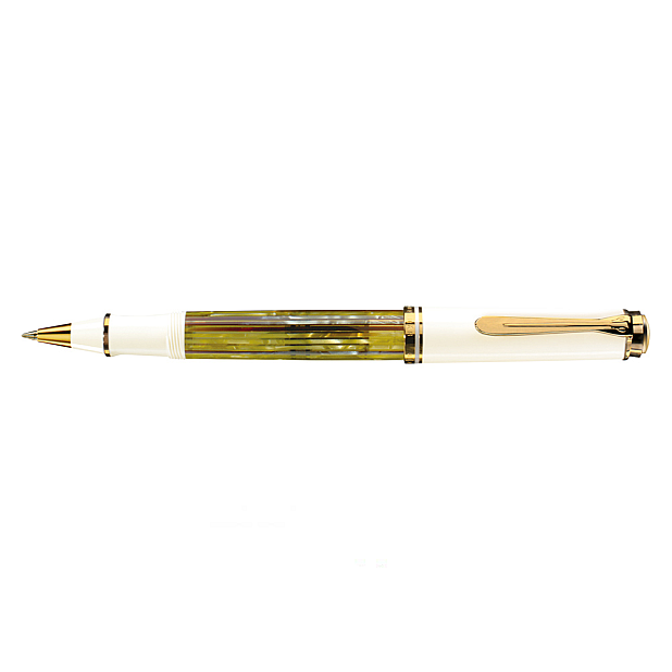 Pelikan Souverän R400 Schildpadbruin-Wit Rollerball