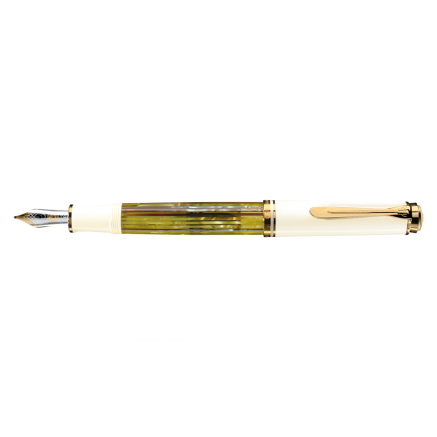 400 Collection - Pelikan Souverän M400 Turtle-White Fountain pen