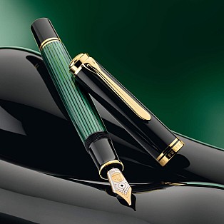 Pelikan Souverän M800 Black/Green Fountain pen