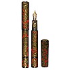 Phoenix Lacquer Art Ornaments Golden Dragon & Phoenix Fountain pen