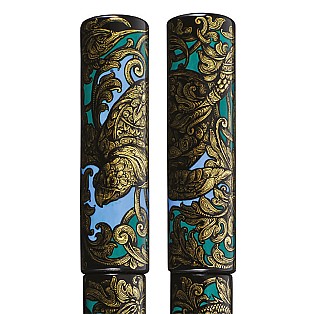 Phoenix Lacquer Art Ornaments Golden Turtle Caneta de Tinta Permanente