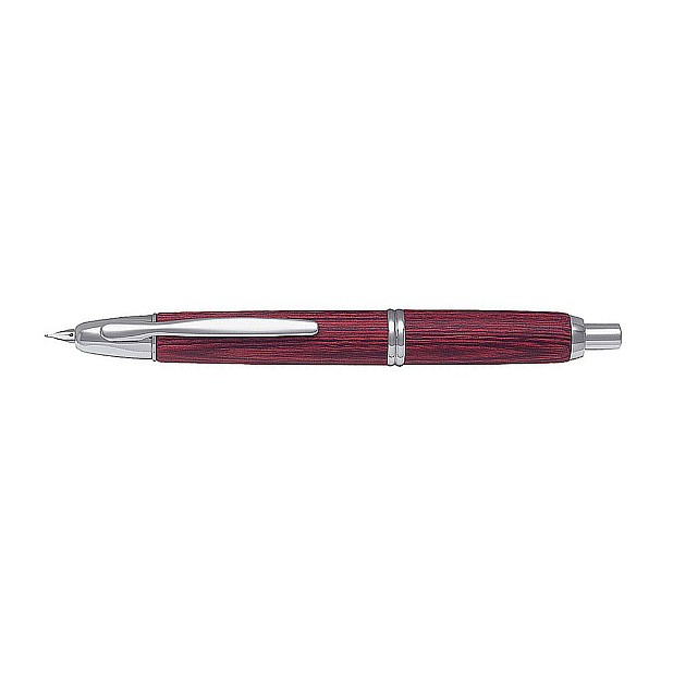 Pilot Capless Birch Wood Red CT Fountain pen