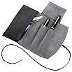 Pilot Pensemble Leather Pen Case with Zipper Case Brown (Triple)