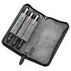 Pilot Pensemble Leather Zipper Pen Case Camel (Triple)