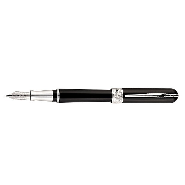 Pineider Avatar UltraResin Graphene Black Fountain pen
