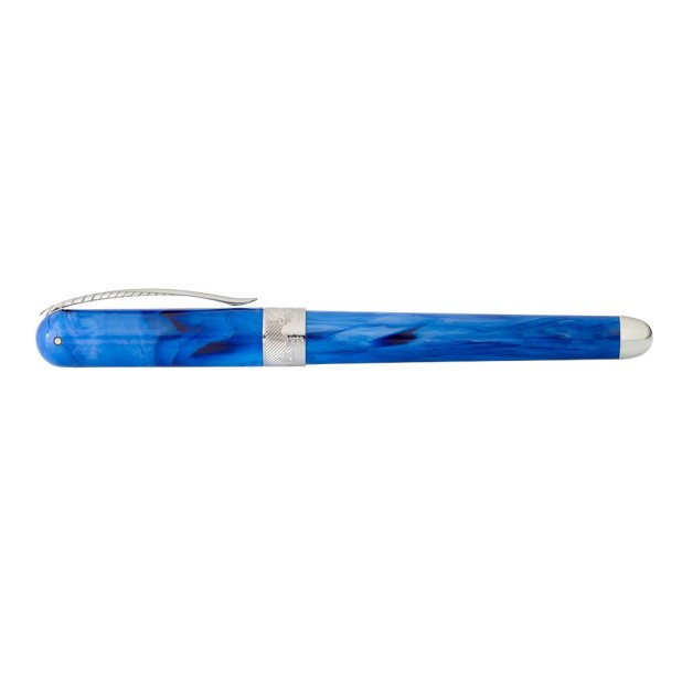 Pineider Avatar UltraResin Neptune Blue Caneta de Tinta Permanente