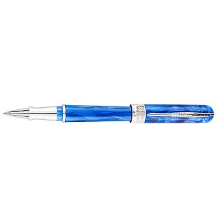 Pineider Avatar UltraResin Neptune Blue Rollerball