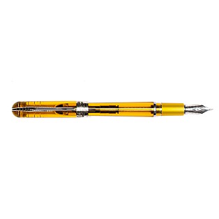 Pineider Avatar UltraResin Demonstrator Amber Fountain pen