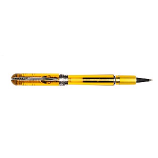 Pineider Avatar UltraResin Demonstrator Amber Rollerball