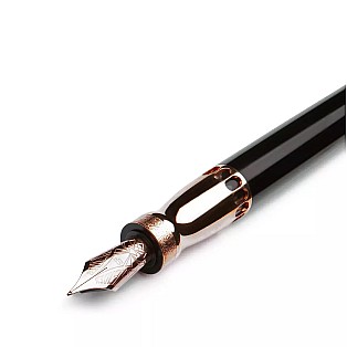 Pineider La Grande Bellezza Rock Black Night RGT Fountain pen