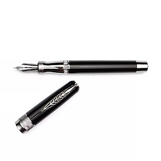 Pineider La Grande Bellezza Rock Black Night ST Fountain pen