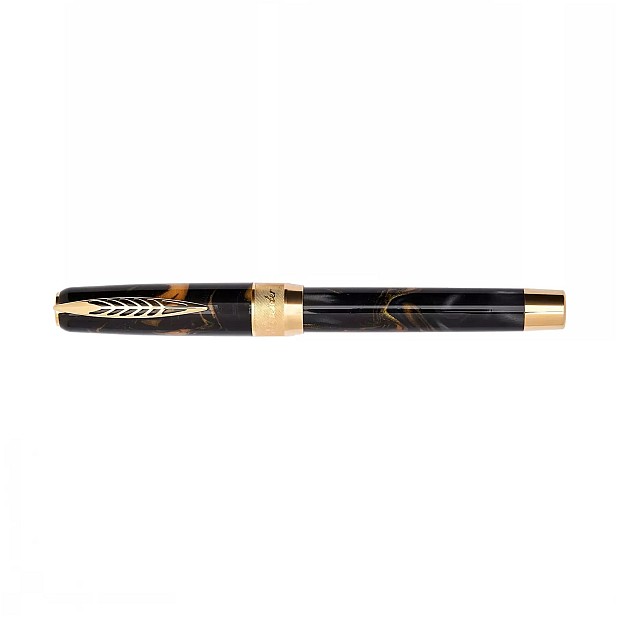 Pineider La Grande Bellezza Rock Midnight Black GT Fountain pen