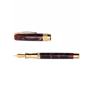 Pineider La Grande Bellezza Rock Wine Red GT Fountain pen
