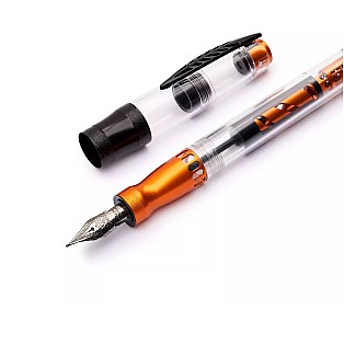 Pineider Mistery Fast Filler Demo Sunrise Orange RT Fountain pen