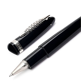 Pineider Modern Times Black ST Rollerball