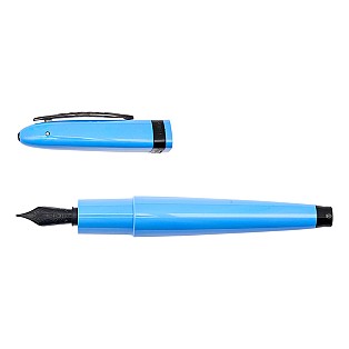 Pineider Modern Times France Racing Blue RT Caneta de Tinta Permanente