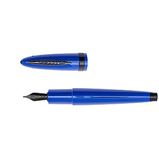 Pineider Modern Times Ocean Blue RT Caneta de Tinta Permanente