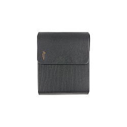 Pineider Leather Black Pen Pouch Sixfold