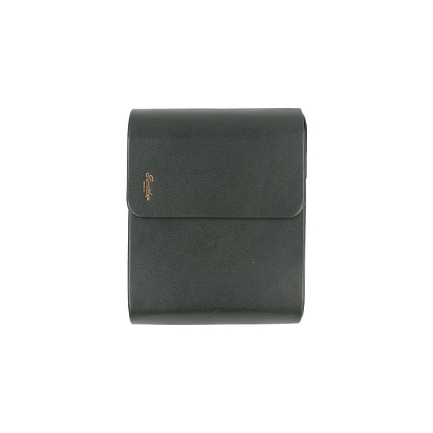 Pineider Leather Green Pen Pouch Sixfold