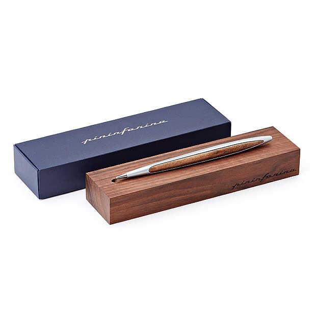 Pininfarina Cambiano Walnut Aluminum Ethergraf Lápis