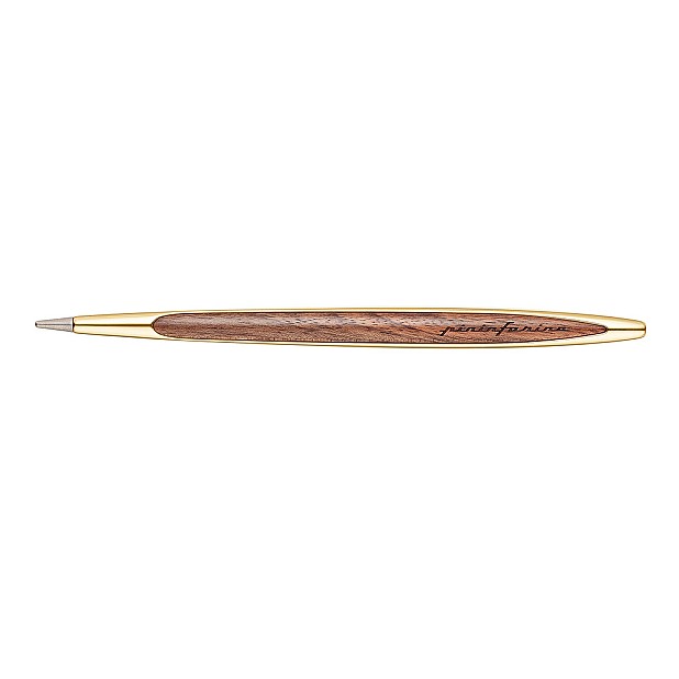 Pininfarina Cambiano Walnut Gold Ethergraf Lápis