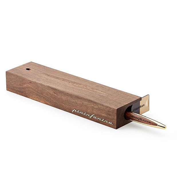 Pininfarina Cambiano Walnut Gold Ethergraf Lápis