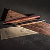 Pininfarina Cambiano Walnut Blue Ballpoint