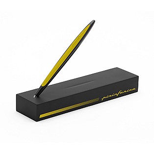 Pininfarina Cambiano Walnut Race Yellow Ethergraf Pencil