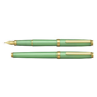 Platinum Biso Sparkle Mint Green GT Fountain pen