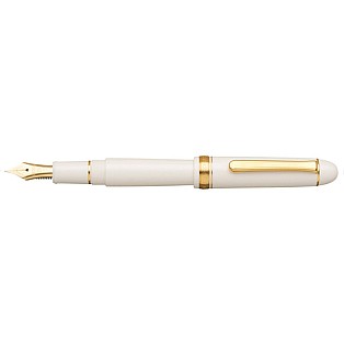 Platinum #3776 Century Chenonceau White GT Fountain pen